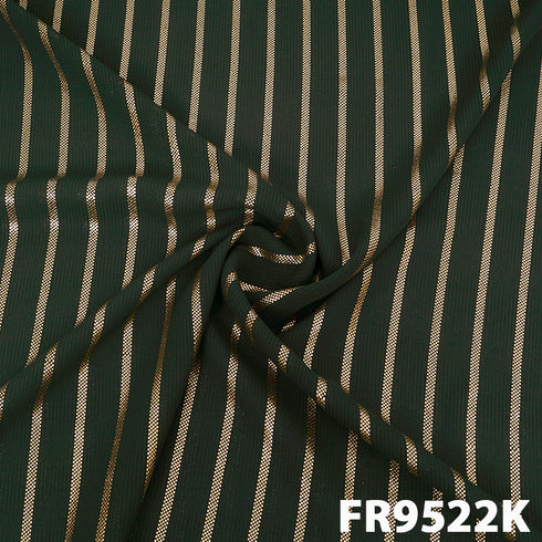 Foil Georgette Fabric-FR9522